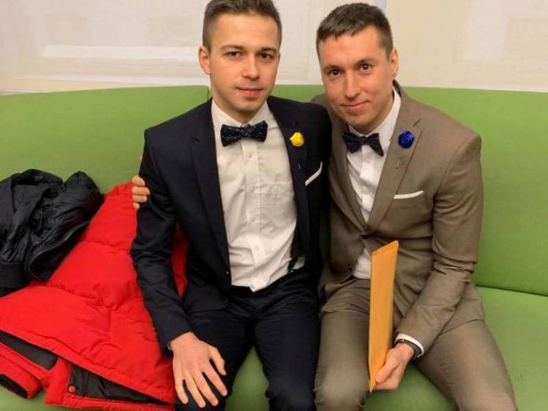 Одностатева пара з України зареєструвала шлюб у Нью-Йорку