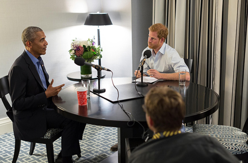 Принц Гаррі взяв інтерв’ю в Барака Обами