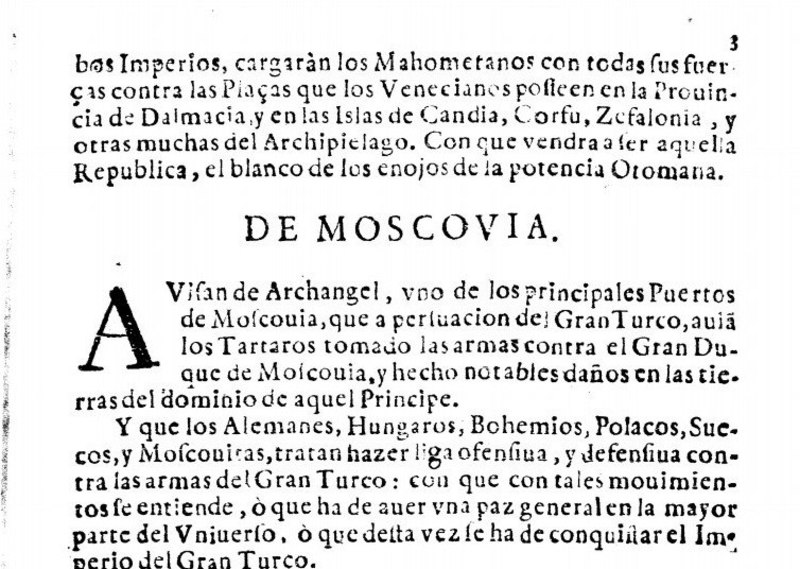 У мережу виклали іспанські газети XVII ст. про Україну та козаків