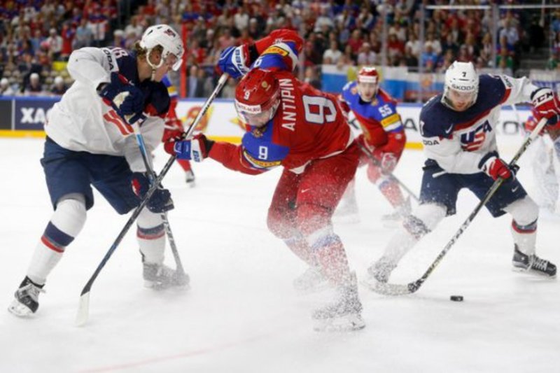 Росія програла США на чемпіонаті світу з хокею