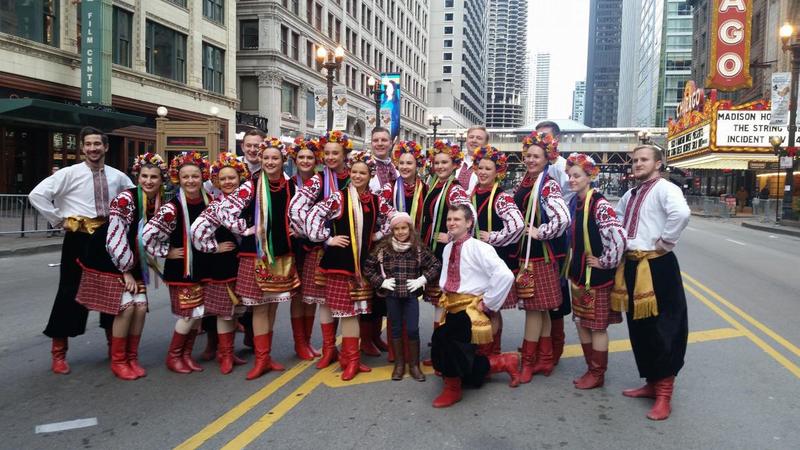 Український ансамбль взяв участь у параді до Дня подяки у Чикаго. Відео