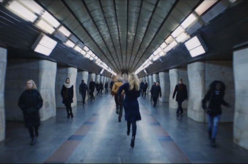 У київському метро зняли рекламний ролик для британської компанії Trainline