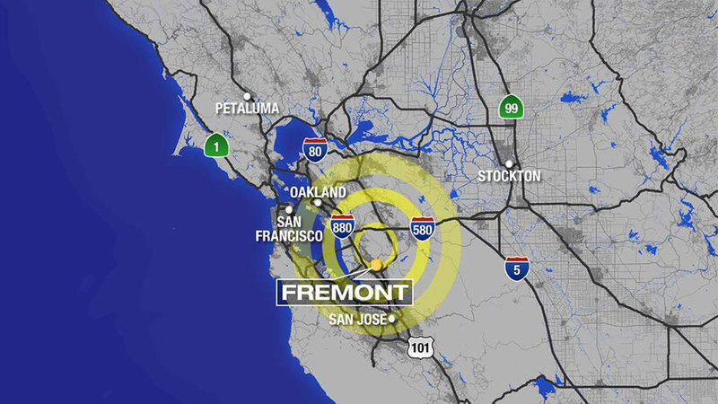 На території затоки Сан-Франциско стався землетрус магнітудою 4 бали