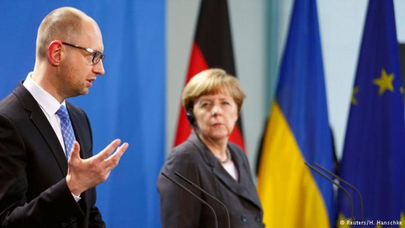 Merkel: Ukraine calmer, but still short of ceasefire