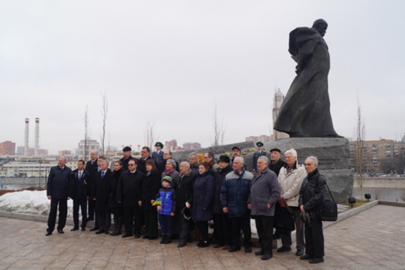 Українська діаспора вшанувала пам'ять Тараса Шевченка в Москві