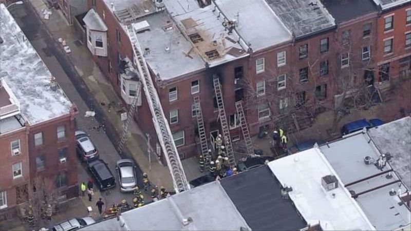 Внаслідок пожежі в Філадельфії загинуло щонайменше 13 людей, у тому числі 7 дітей