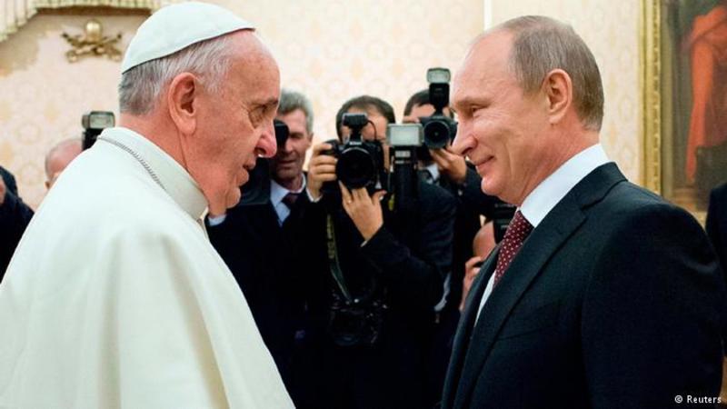 Папа Римський зустрінеться з Путіним