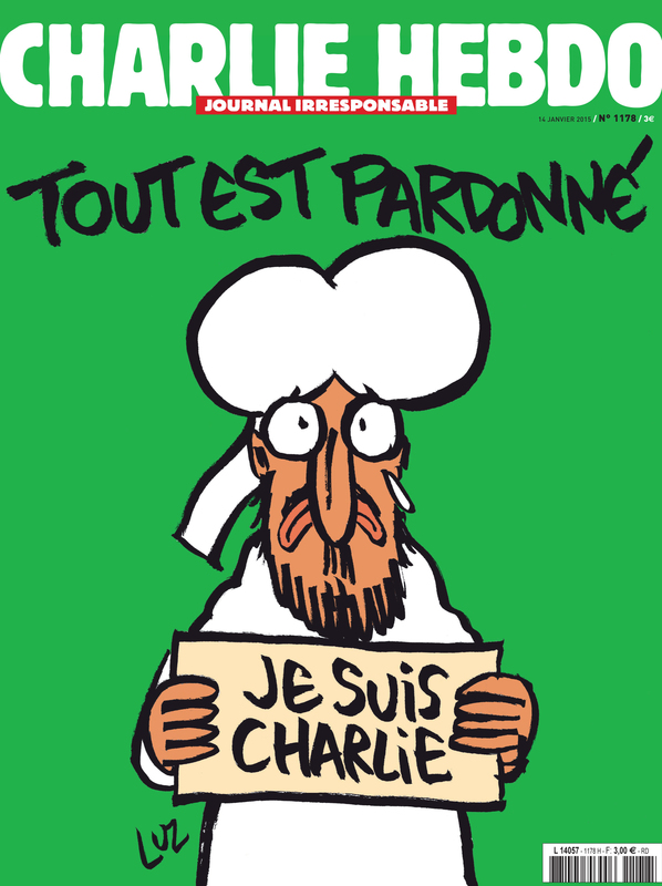 У першому номері після терактів Charlie Hebdo надрукує нові карикатури на Мухаммеда
