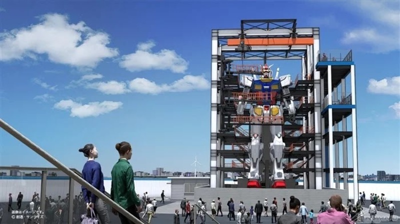 У Японії тестують 18-метрового робота Gundam. Відео