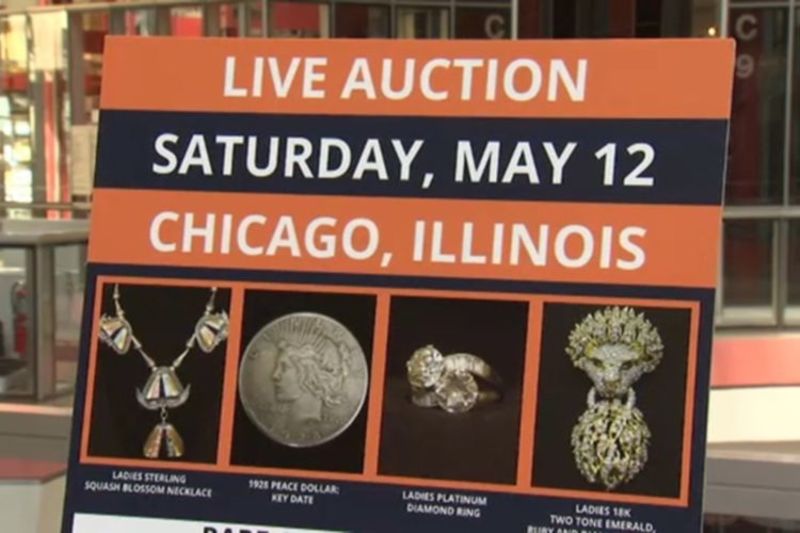 Безгосподарне майно, вартістю понад 100 тисяч доларів, буде продано на аукціоні в Чикаго