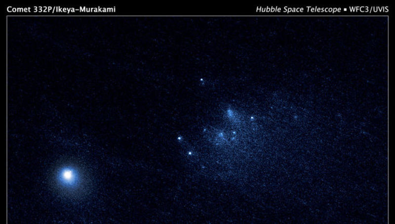 Телескоп Hubble зробив унікальні фото руйнування комети