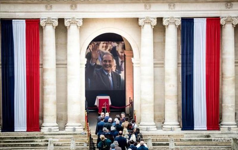 В Парижі прощаються з колишнім президентом Шираком