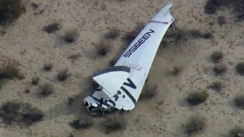 У катастрофі зорельоту Virgin Galactic загинув пілот