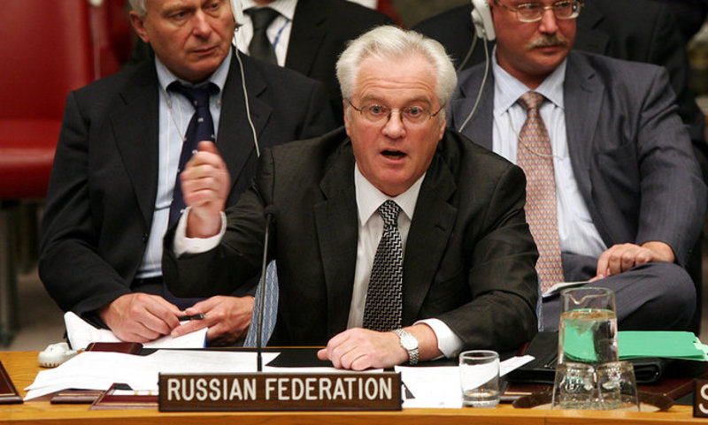 Russian Ambassador to UN Vitaly Churkin dies in New York