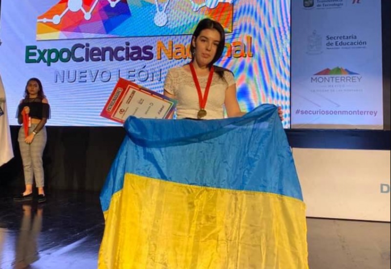 Українська школярка перемогла у міжнародному конкурсі наукових проєктів