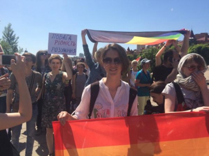 У Києві відбувся "Марш рівності" представників ЛГБТ-спільноти