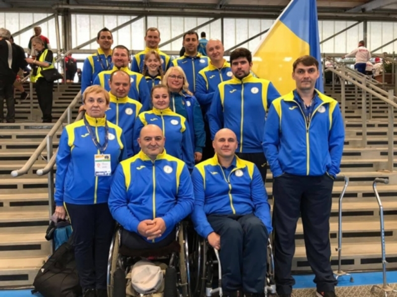 Національна паралімпійська збірна України - переможці чемпіонату світу зі стрільби