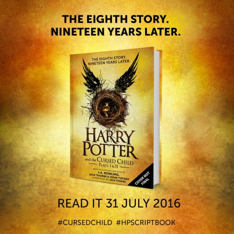 Оголошена дата виходу восьмої книги про Гаррі Поттера