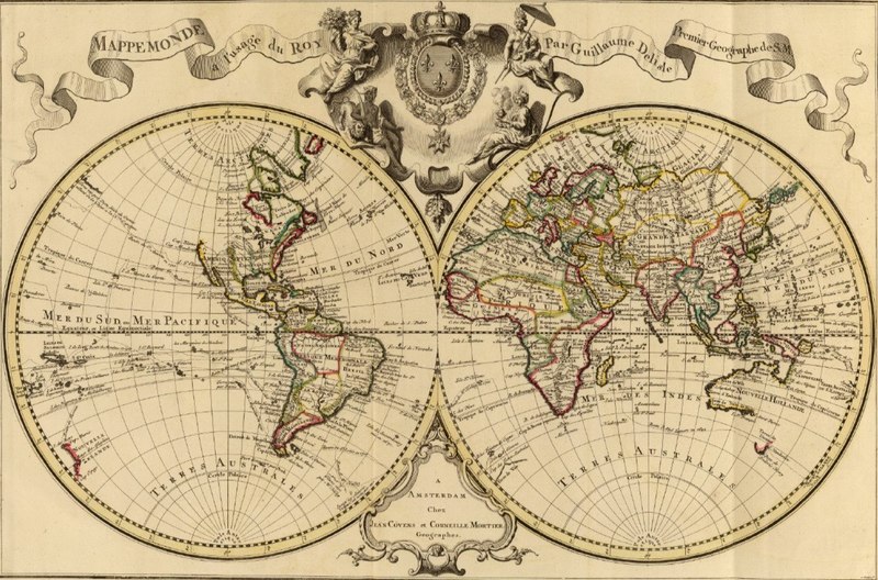 В мережу виклали одну з найбільших колекцій старовинних карт у США