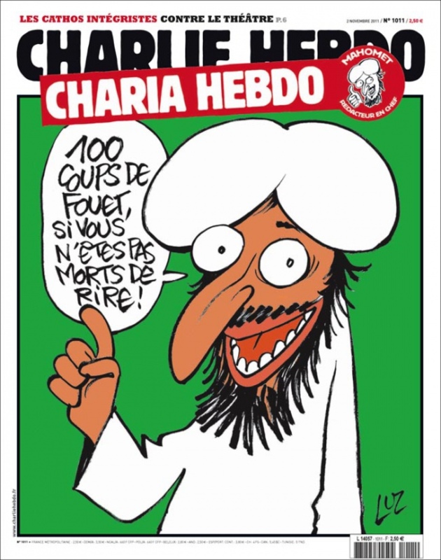 У Росії заборонили передруковувати карикатури «Charlie Hebdo»