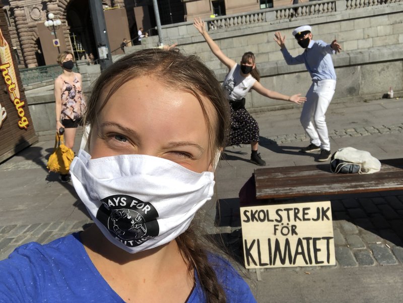 Вперше після пандемії: Грета Тунберг відновила щотижневий протест