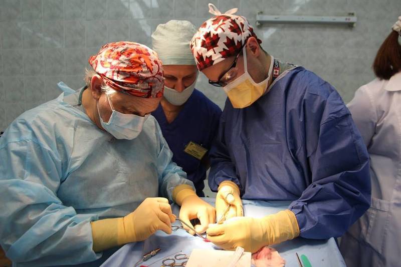 Canadian medics start fourth mission to Ukraine, perform reconstructive surgeries for ATO veterans