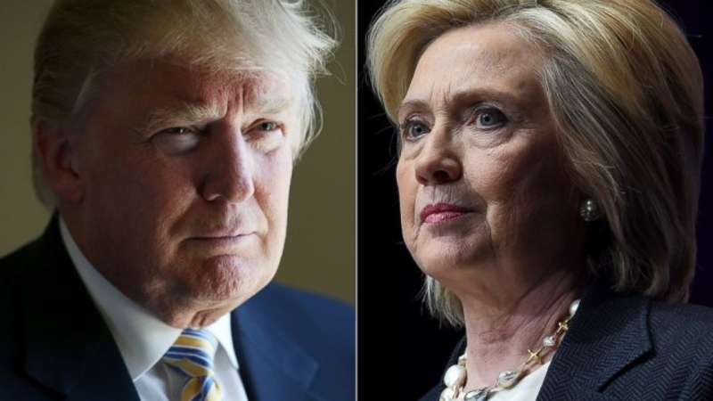 Вибори президента США: рейтинги Клінтон і Трампа зрівнялися