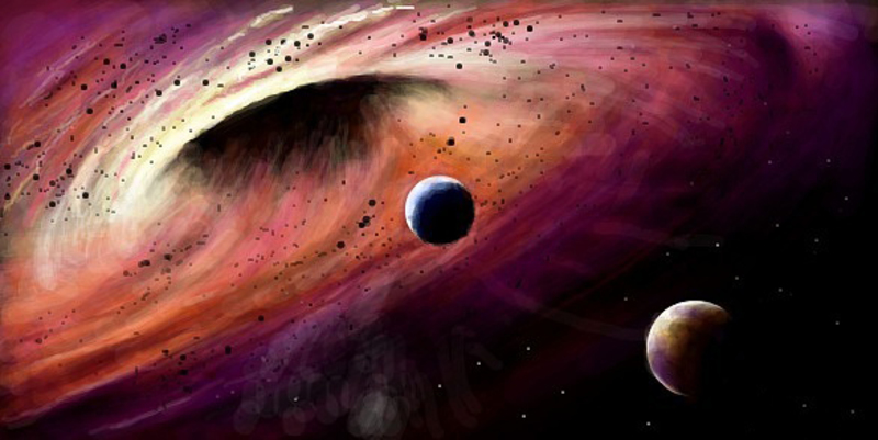 В центрі Молочного шляху астрономи виміряли чорну діру