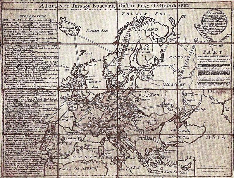 Як виглядала Україна в настільній грі, яка вийшла 250 років тому
