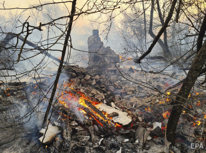 Уряд виділив близько 45 млн на гасіння пожеж у Чорнобильській зоні
