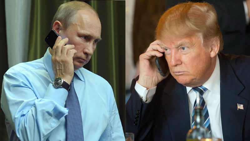 Білий дім прокоментував розмову Путіна і Трампа
