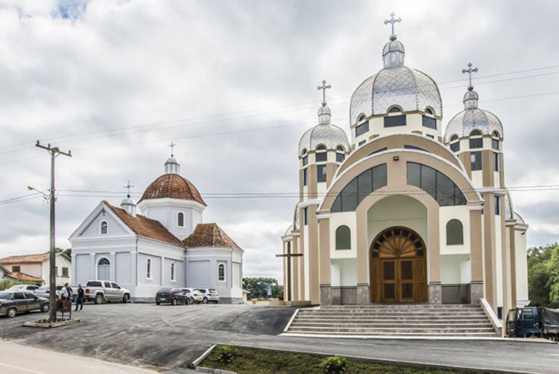 UKRAINIANS BUILT ONE OF THE BIGGEST CHURCHES IN BRAZIL