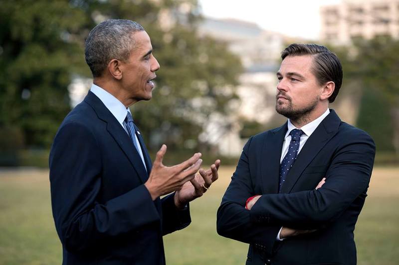 Леонардо Ді Капріо і Барак Обама обговорять боротьбу зі зміною клімату