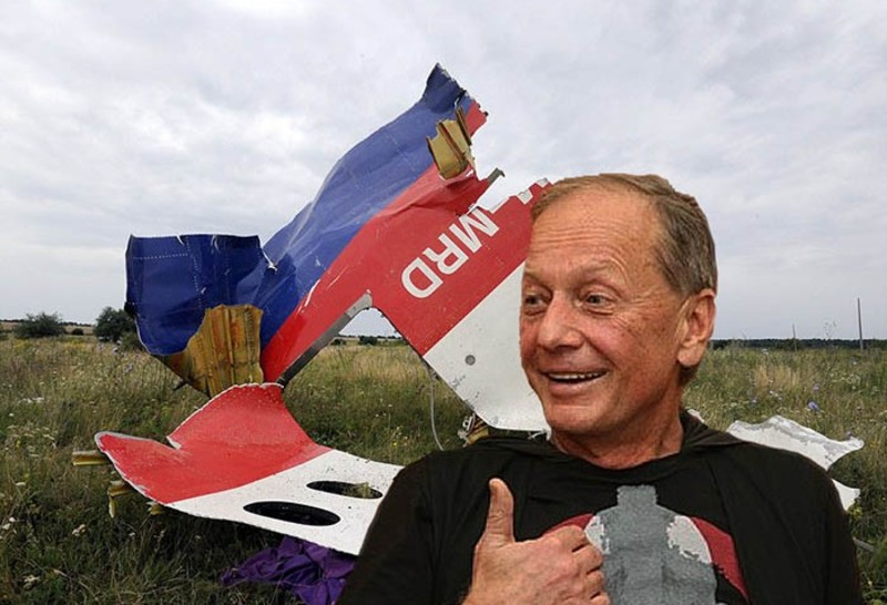 Russian stand-up comedian makes fun of 2014 Malaysian MH17 Boeing crash