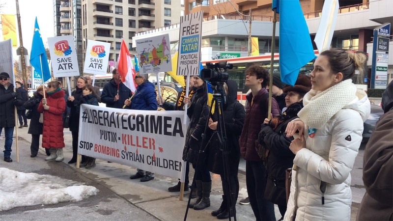 У Торонто пройшов мітинг проти окупації Криму