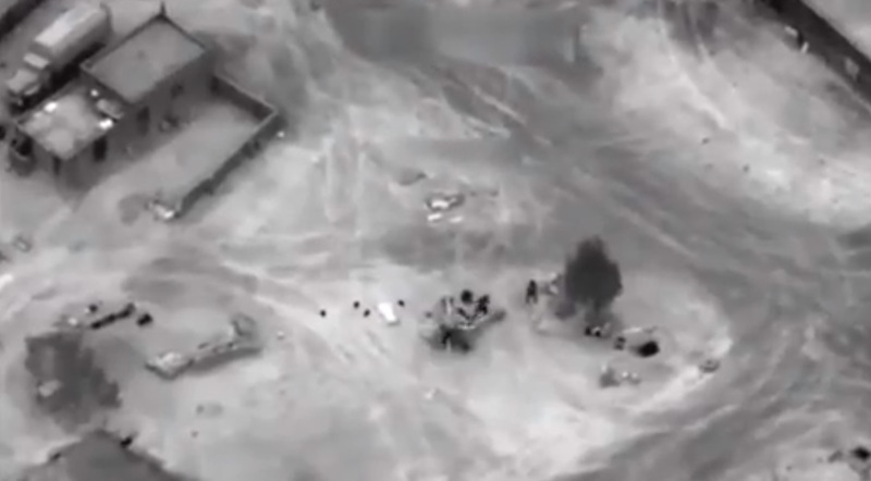 США показали кадри розгрому російських найманців у Сирії (відео)