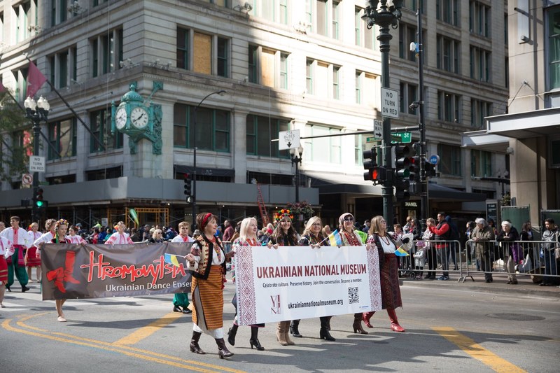 Українці вразили вишиванками на параді в Чикаго
