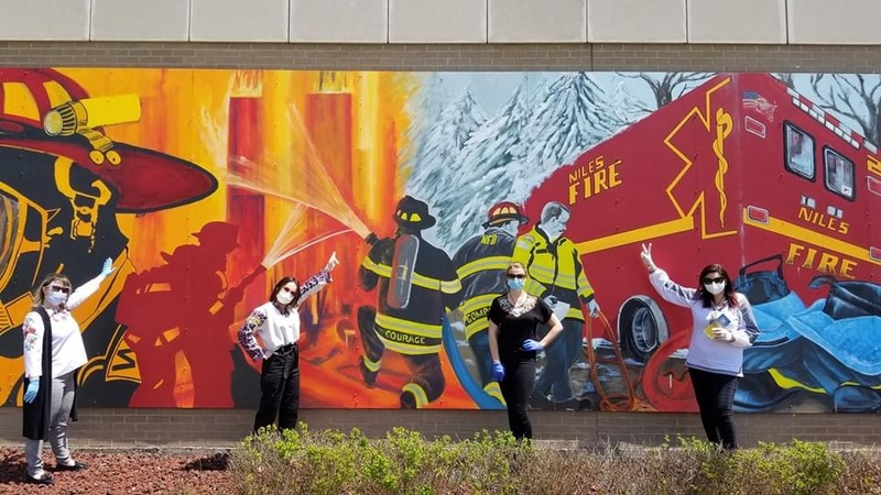 Українки в Чикаго надали допомогу пожежникам