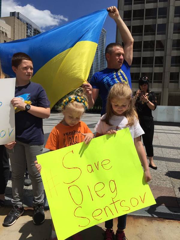 Чикаго приєдналося до всесвітньої акції  #SaveOlegSentsov