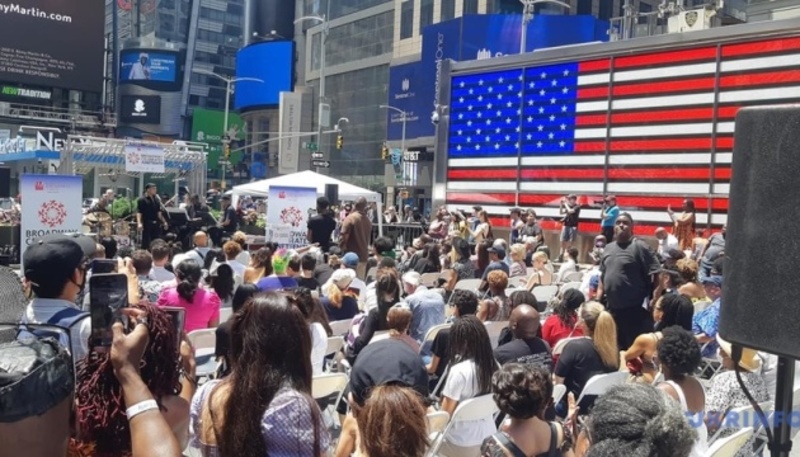 Нью-Йорк відзначив День звільнення від рабства концертом та гуляннями