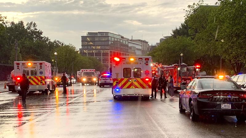 Блискавка вбила трьох людей біля Білого дому у Вашингтоні