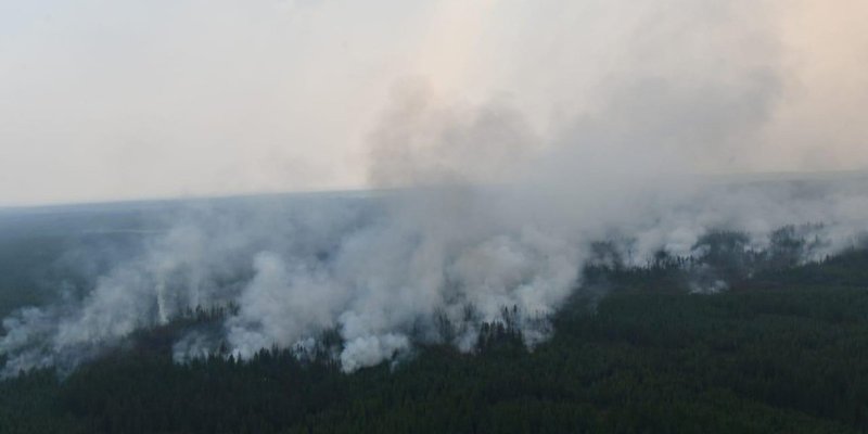 Лісові пожежі в Росії: дим досяг території США і Канади