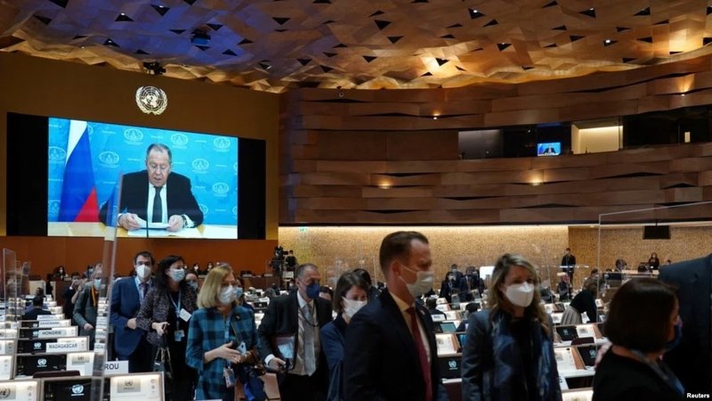 Дипломати масово залишили залу Ради ООН під час виступу Лаврова