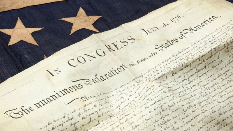 У Шотландії знайшли копію Декларації незалежності США