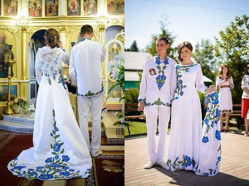 Мережу підірвали яскраві фото “бандерівського” весілля