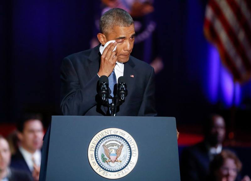Обама виступив з прощальною промовою в Чикаго