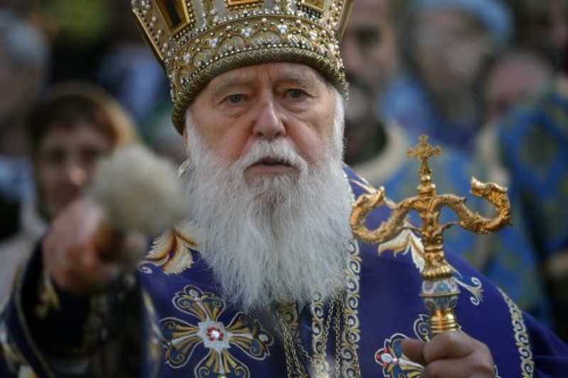 Патріарх Філарет привітав українців із Великоднем