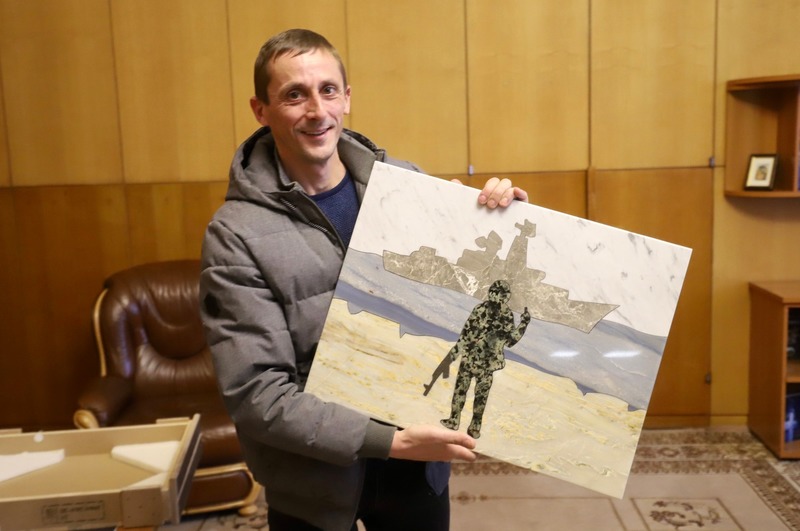 На аукціоні в Чикаго виставлять картину «русский воєнний корабель…»