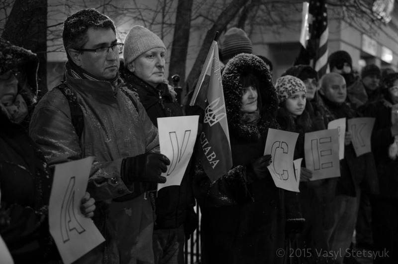 Мітинг на підтримку акції #FreeSavchenko в Чикаго